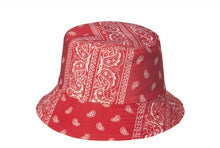 Load image into Gallery viewer, Bandana Bucket hat
