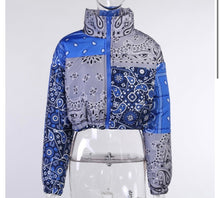 Load image into Gallery viewer, BANDANA BUBBLE  Coat
