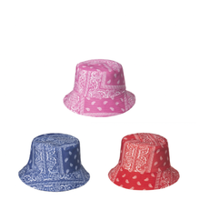 Load image into Gallery viewer, Bandana Bucket hat
