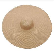 Load image into Gallery viewer, Oversized Beach Hat
