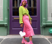 Load image into Gallery viewer, Causal Silk Skirt

