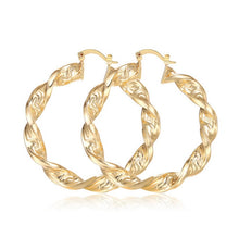 Load image into Gallery viewer, Twisted Hoops
