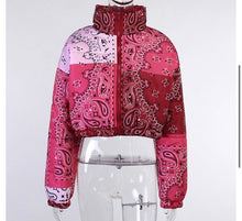 Load image into Gallery viewer, BANDANA BUBBLE  Coat
