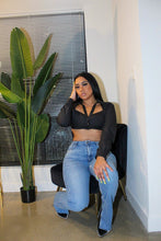 Load image into Gallery viewer, Cut Out Crop Top
