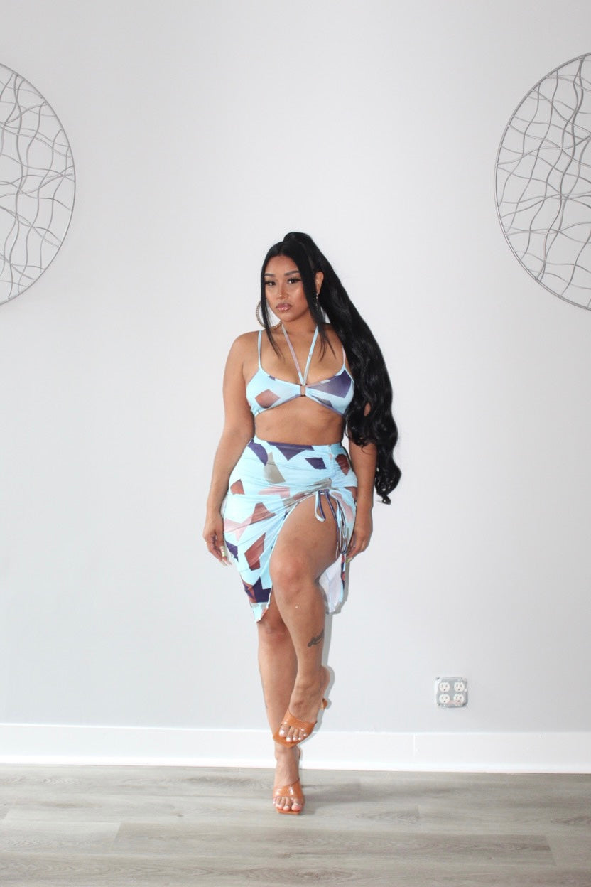 Blue Martini Set